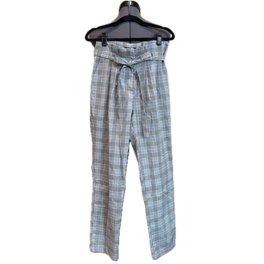 Lea & Viola plaid trouser pants